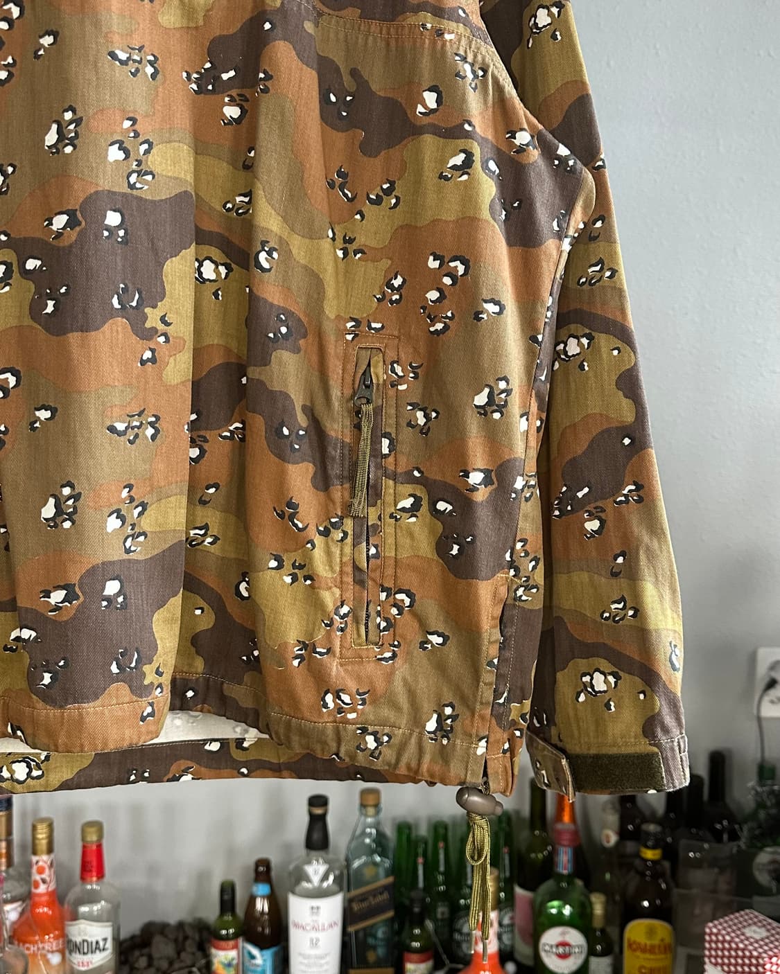 [M-L]CUBIC MEASURE 초코칩 카모 아노락 자켓 상품이미지6