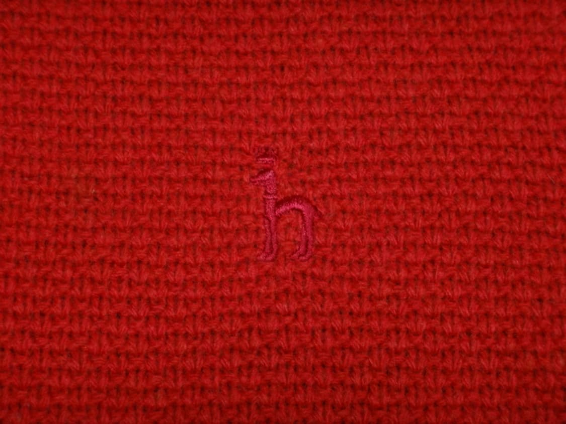 (95) 헤지스 톤온톤 컬러트위드 반집업 하이넥 니트 상품이미지6