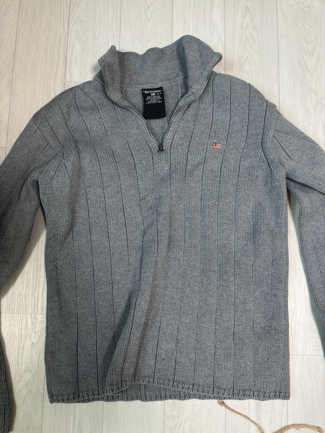 폴로 하프집업 니트 상품이미지1