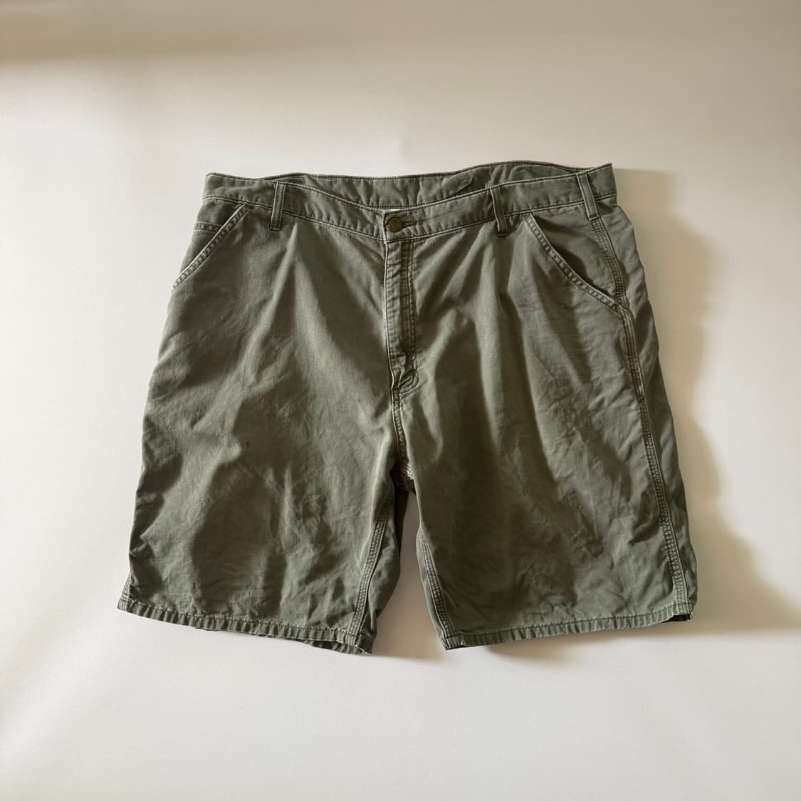 [40] Carhartt 칼하트 캔버스 카펜터 반바지 쇼츠 -20 상품이미지1