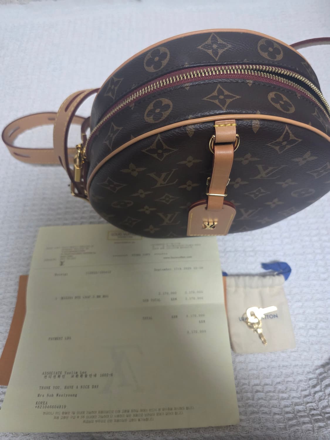 루이비통 부아뜨 샤포mm 새상품처럼 깨끗합니다 상품이미지7