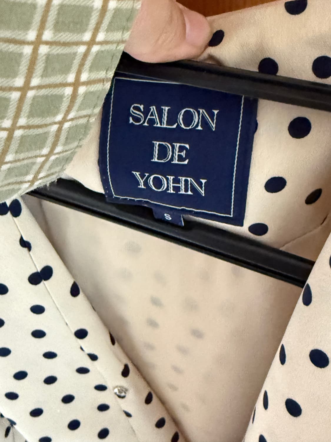 살롱드욘 도트무늬 원피스 상품이미지3