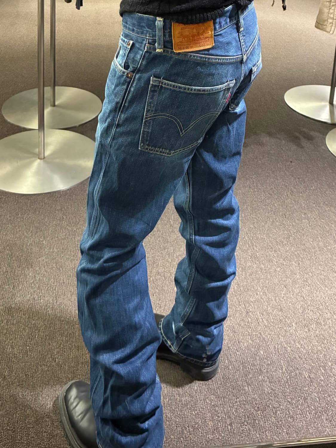 30x34)리바이스 빈티지 502 여성 중청 데님팬츠 상품이미지2