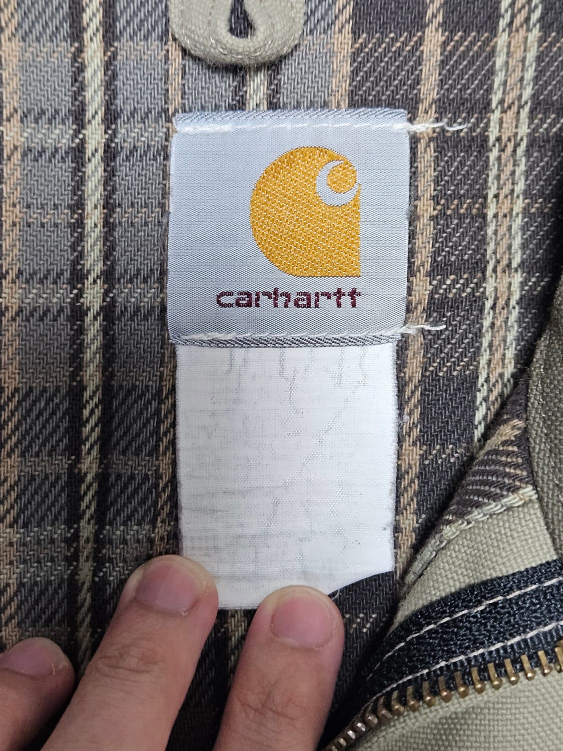 2000-2001 칼하트 J124 나일론 디트로이트 자켓 상품이미지3