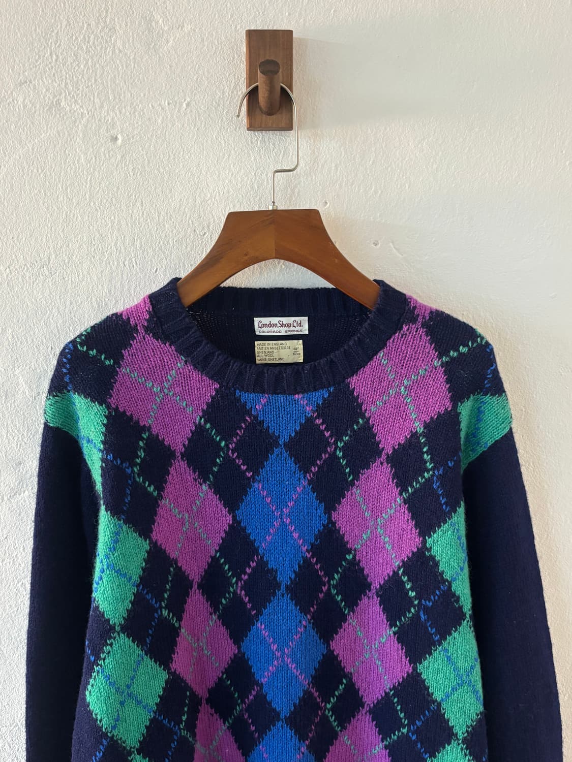 아가일 니트 상품이미지5