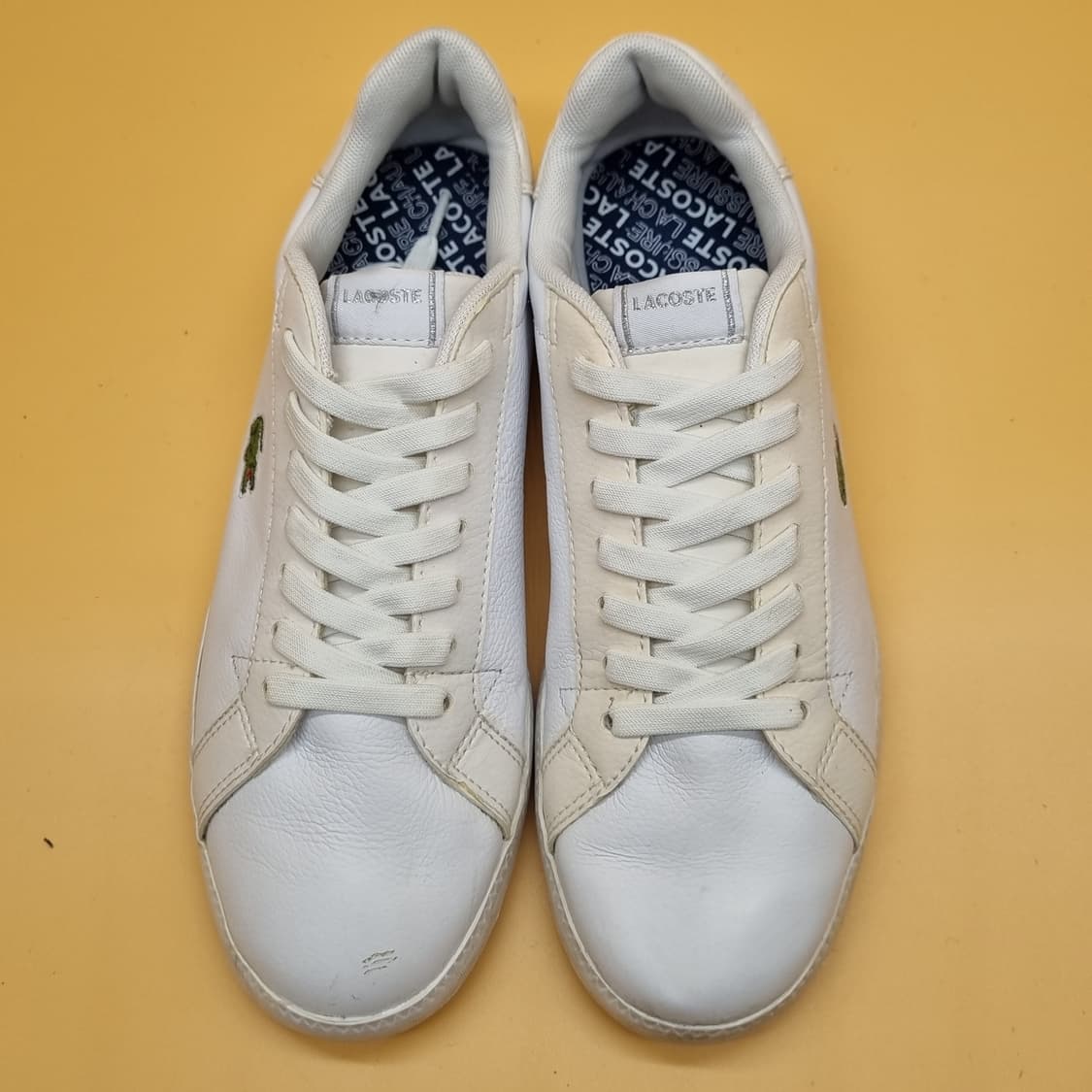 라코스테 여성가죽 스니커즈37 235 상품이미지2