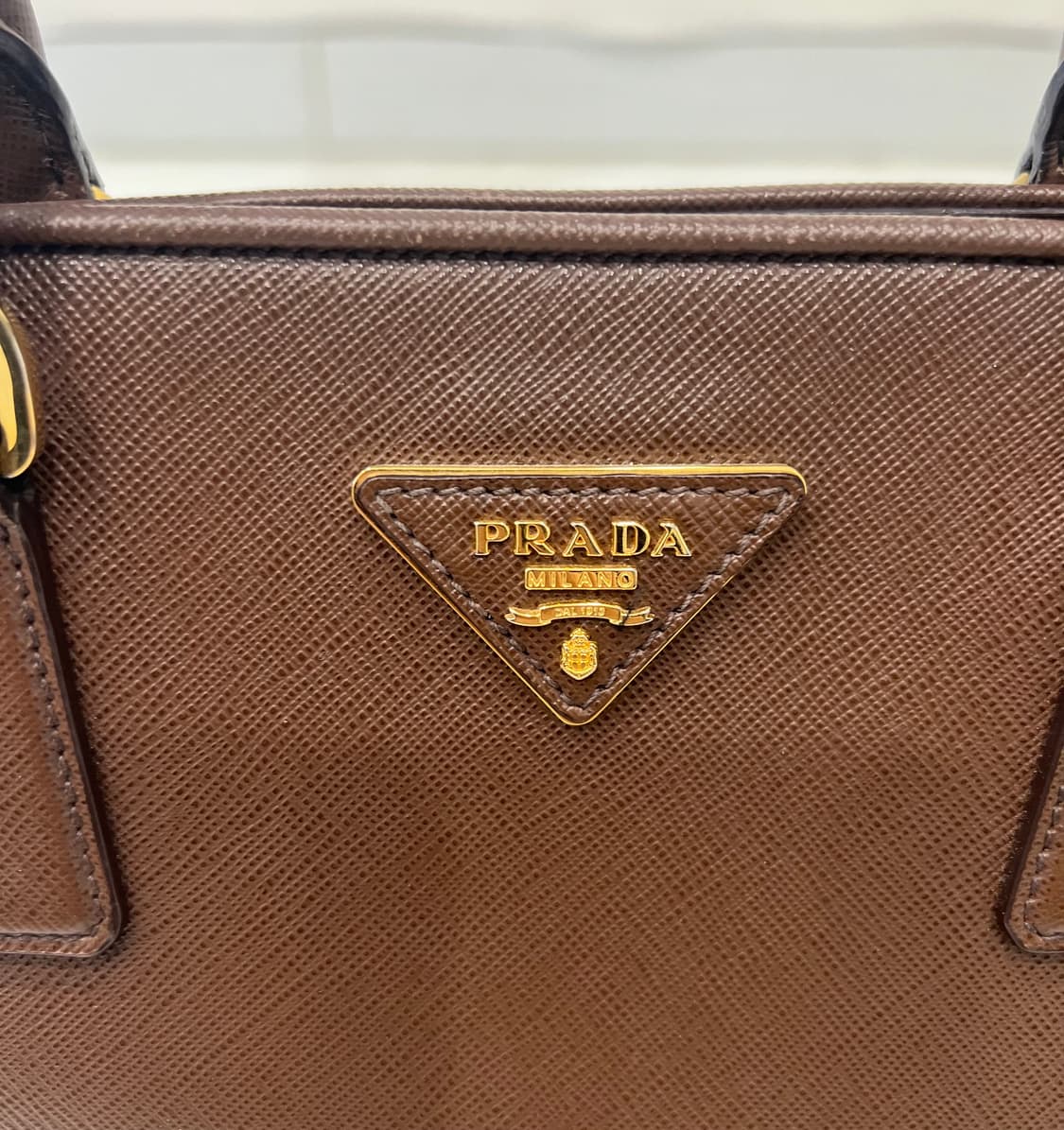 프라다 사피아노 럭스 카카오 BN2558 토트백 상품이미지5