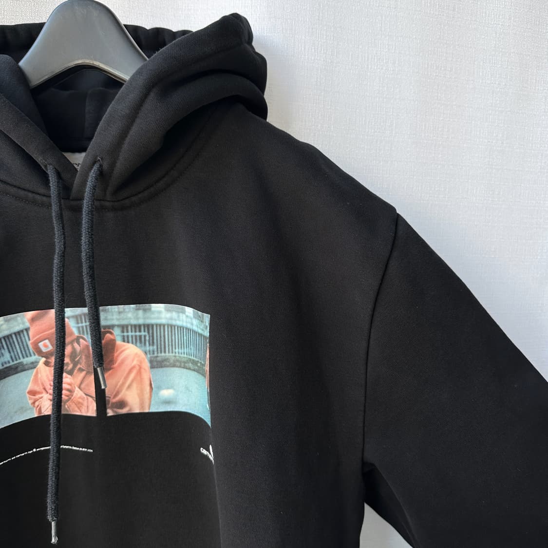 칼하트 WIP Hooded Backyard Sweat 블랙 L 상품이미지3