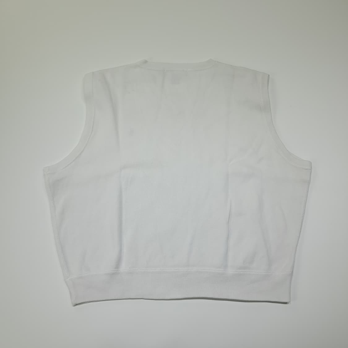 CL058 XL 폴로 골프 90s USA  퓨어 화이트 코튼 시그니처  상품이미지5