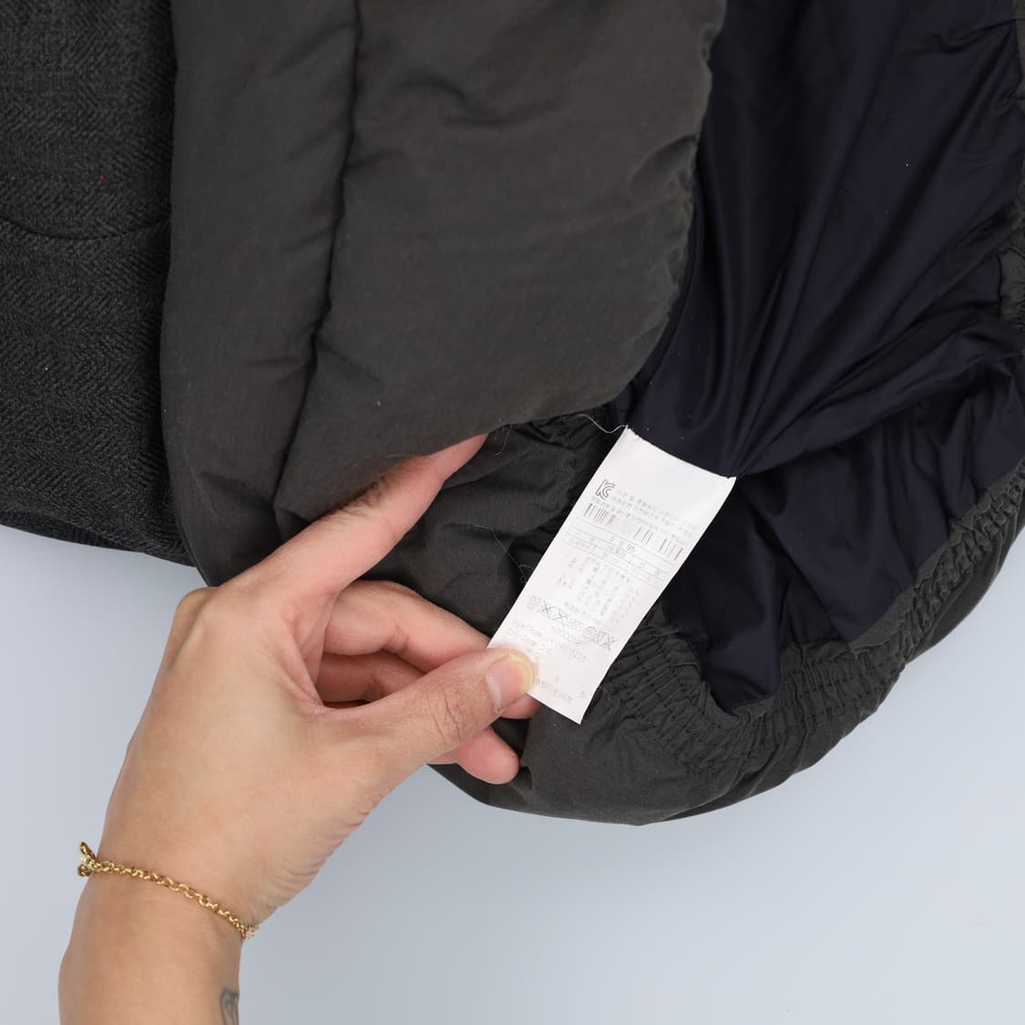 95 코오롱스포츠 구스 패딩조끼 0203H1 상품이미지3