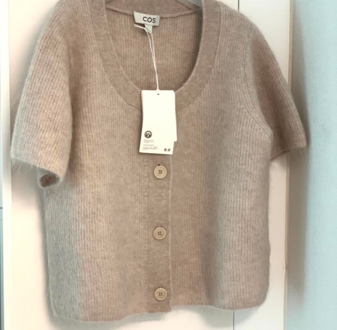 cos 모헤어 반팔니트 상품이미지1