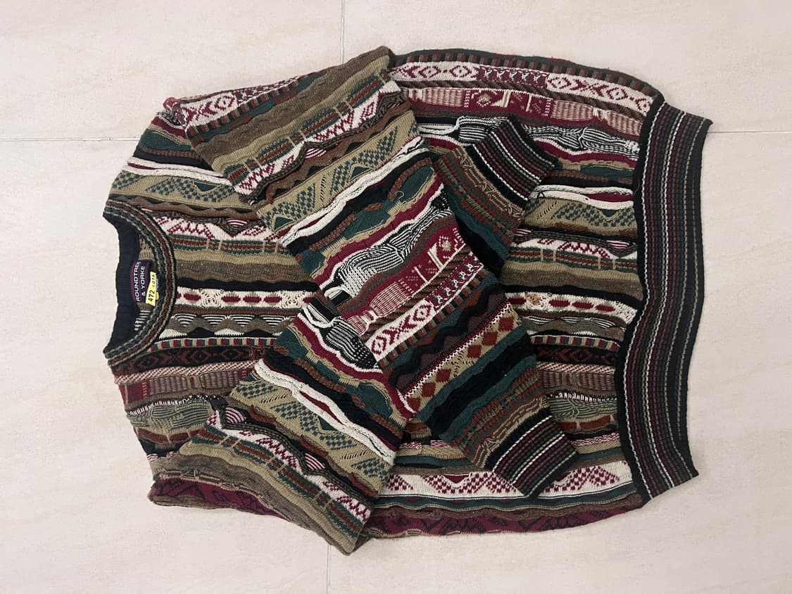 쿠지 st 케이블 니트 빈티지 상품이미지2