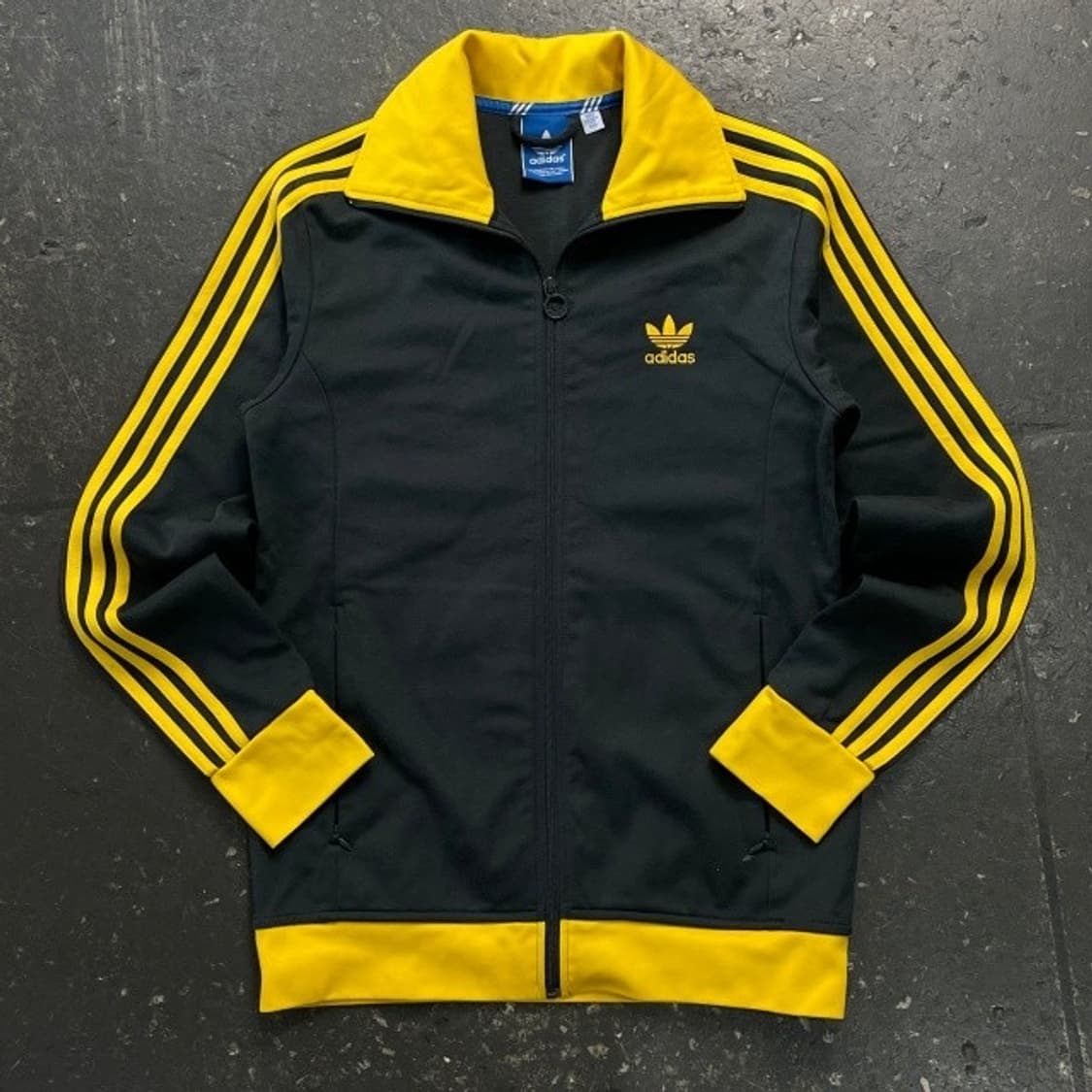 희귀처분 아디다스 져지 차콜 옐로우 노랑 유로파 져지 상품이미지1