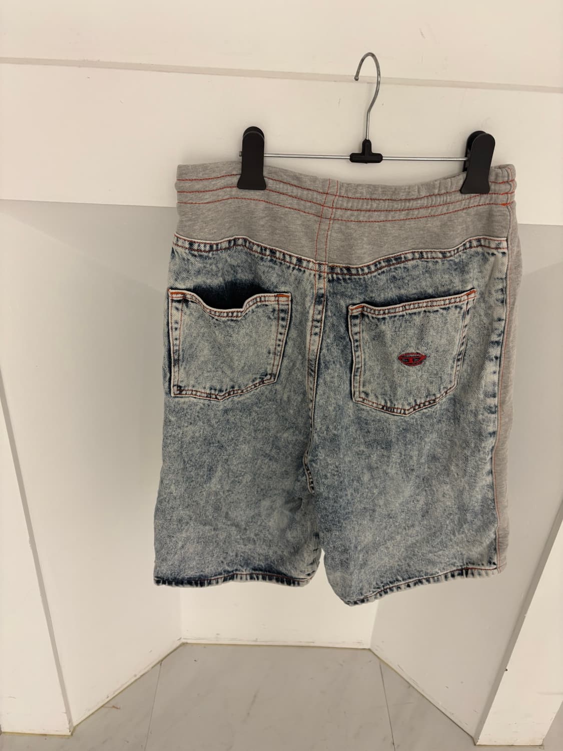 diesel denim banding half-pants 상품이미지9