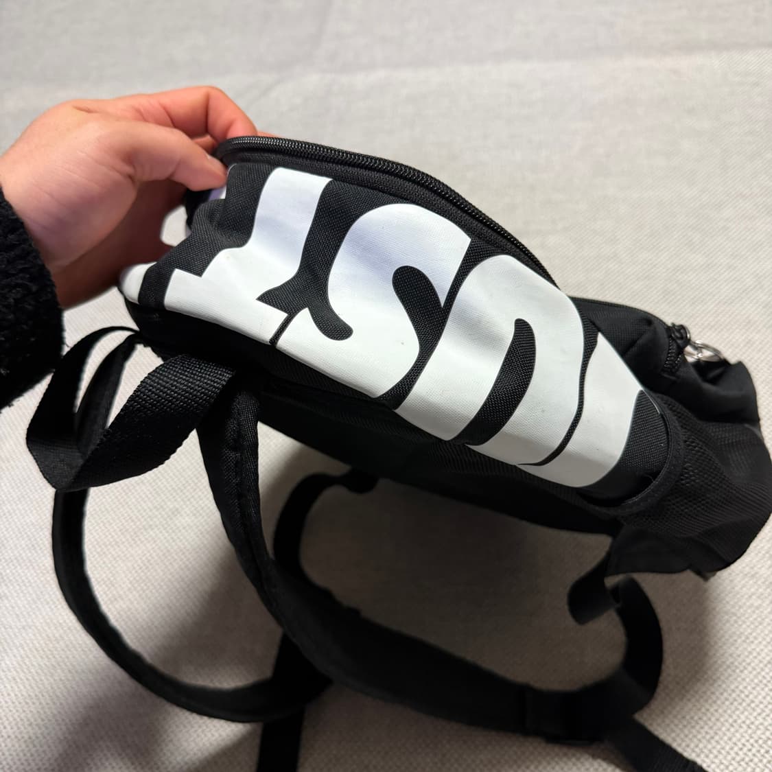 나이키 JUST DO IT 블랙 미니 백팩 상품이미지3