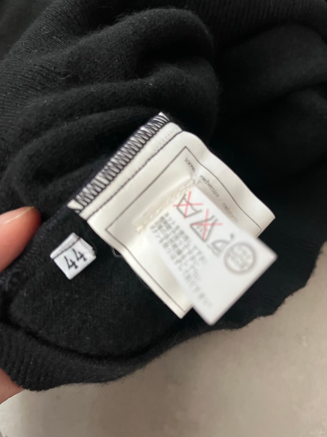 샤넬 캐시미어 반팔 니트 정품 상품이미지8