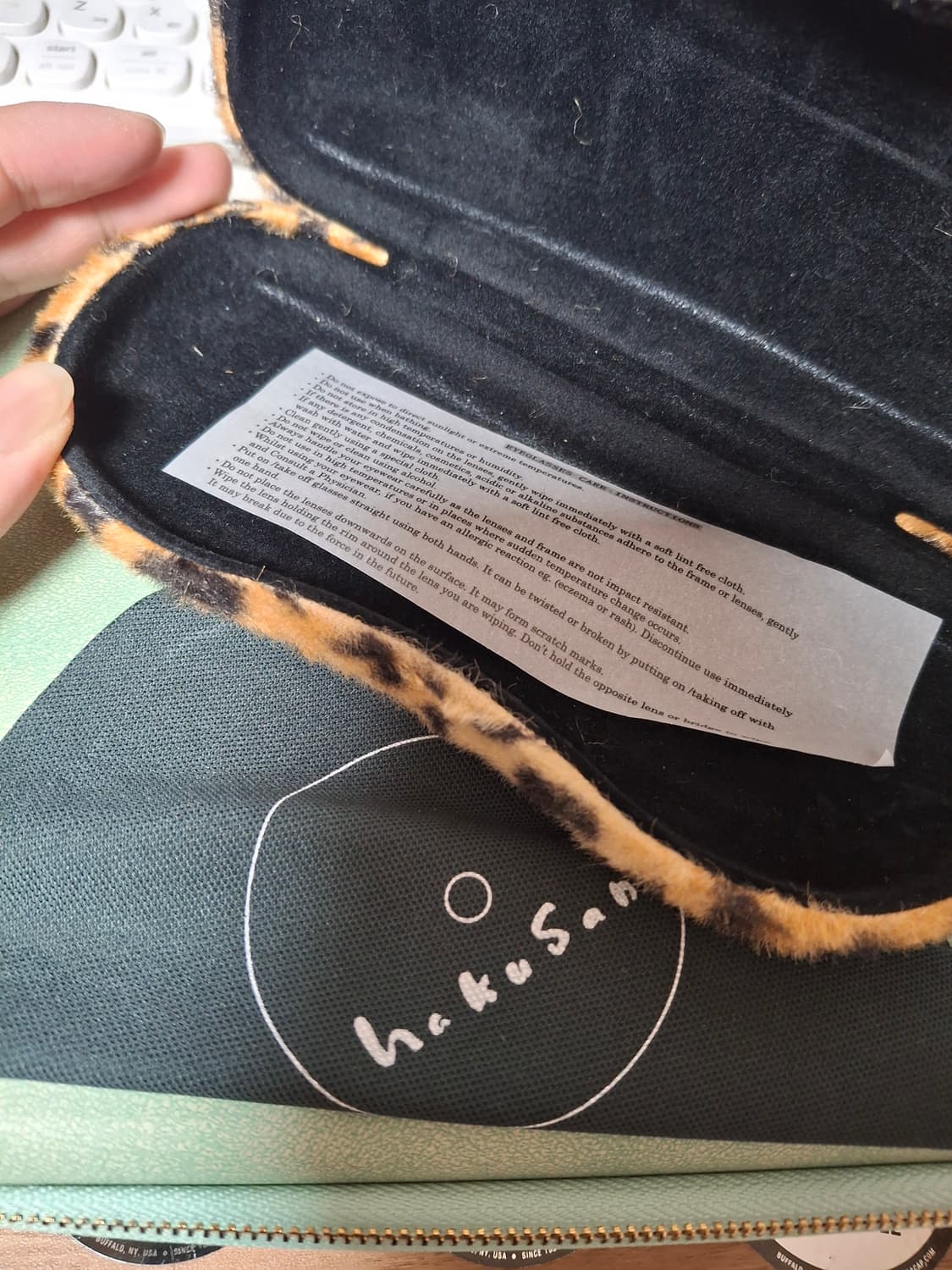 백산안경 윕스 블랙 상품이미지4