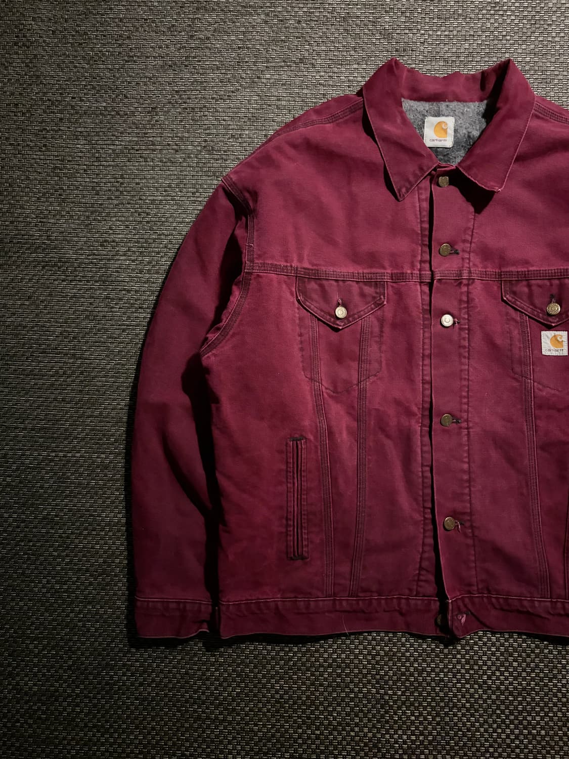 80‘s 칼하트 트러커 루비 JB181 RBY XL USA 🇺🇸 상품이미지2