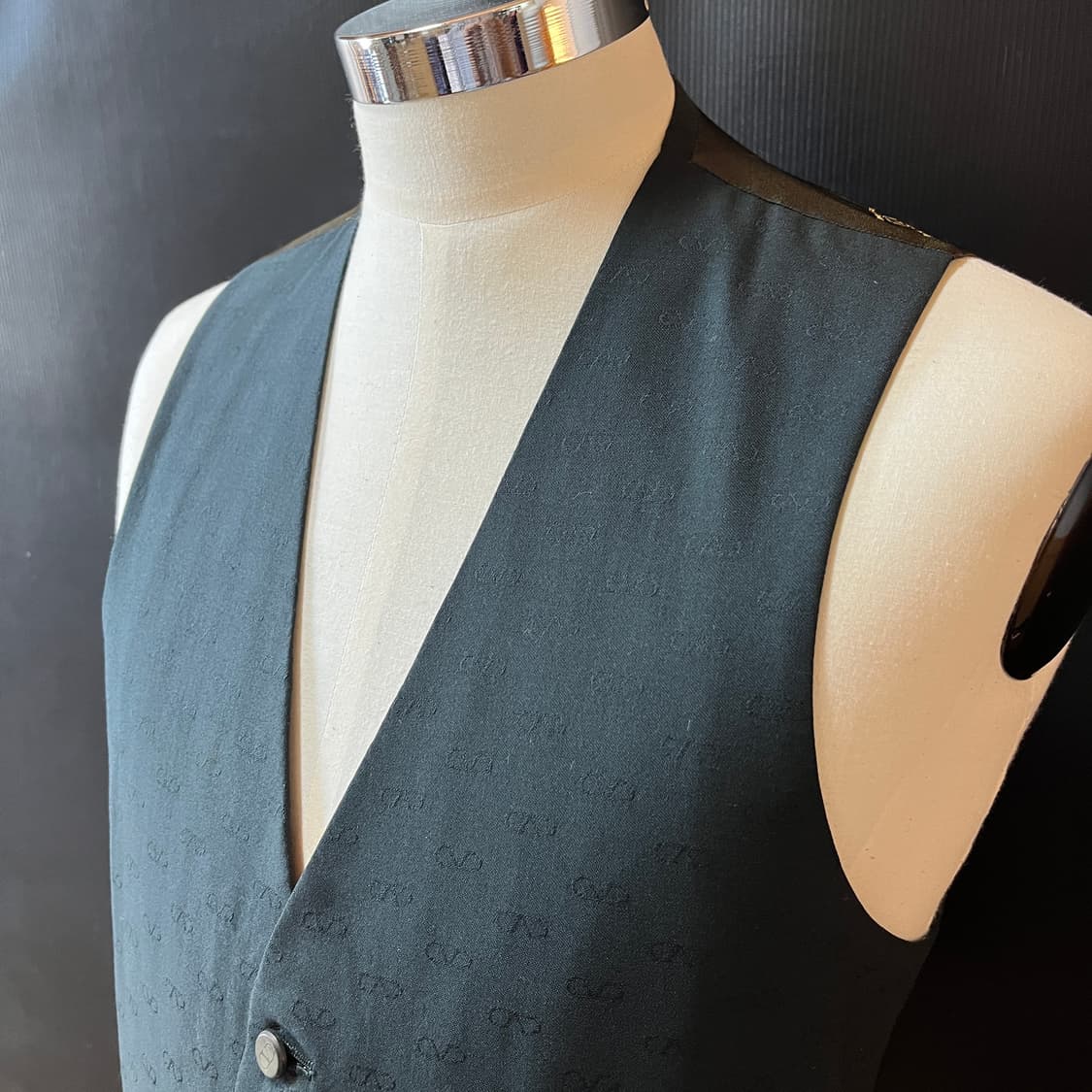 올드 발렌티노 우모 딥그린 자카드 베스트 상품이미지4