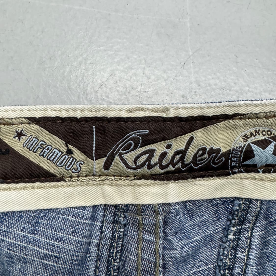 힙합 올드스쿨 워싱 데님팬츠 상품이미지9