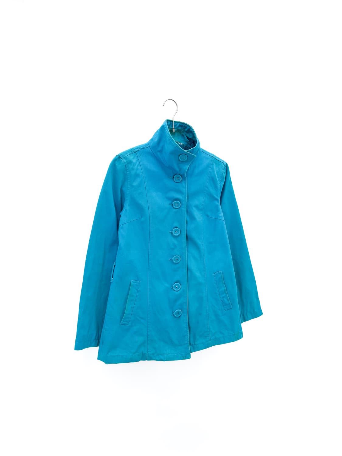 빈티지 블루 코튼 자켓 상품이미지4