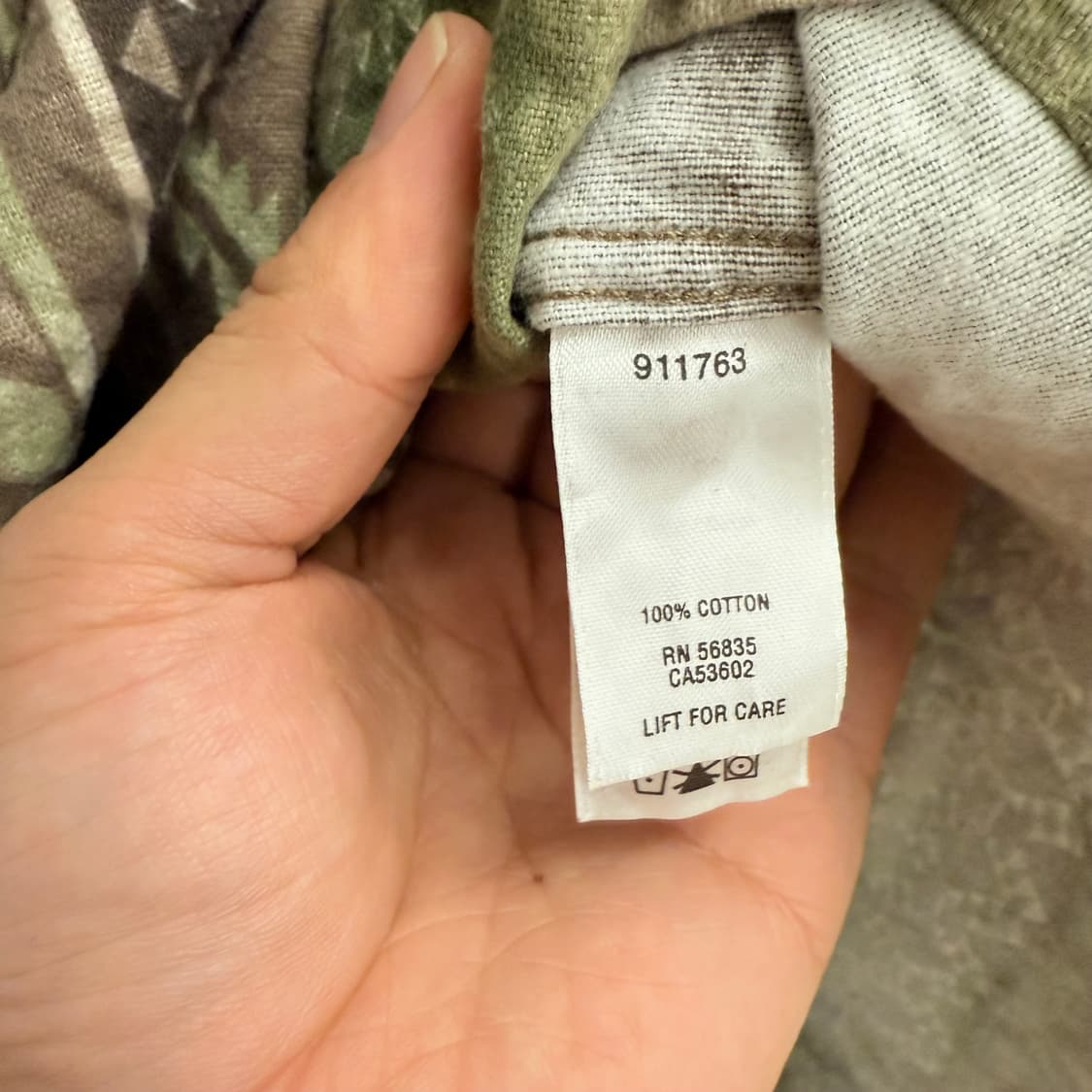 카벨라스(cabelas) 나바호 패턴 페루 셔츠 XL 상품이미지3