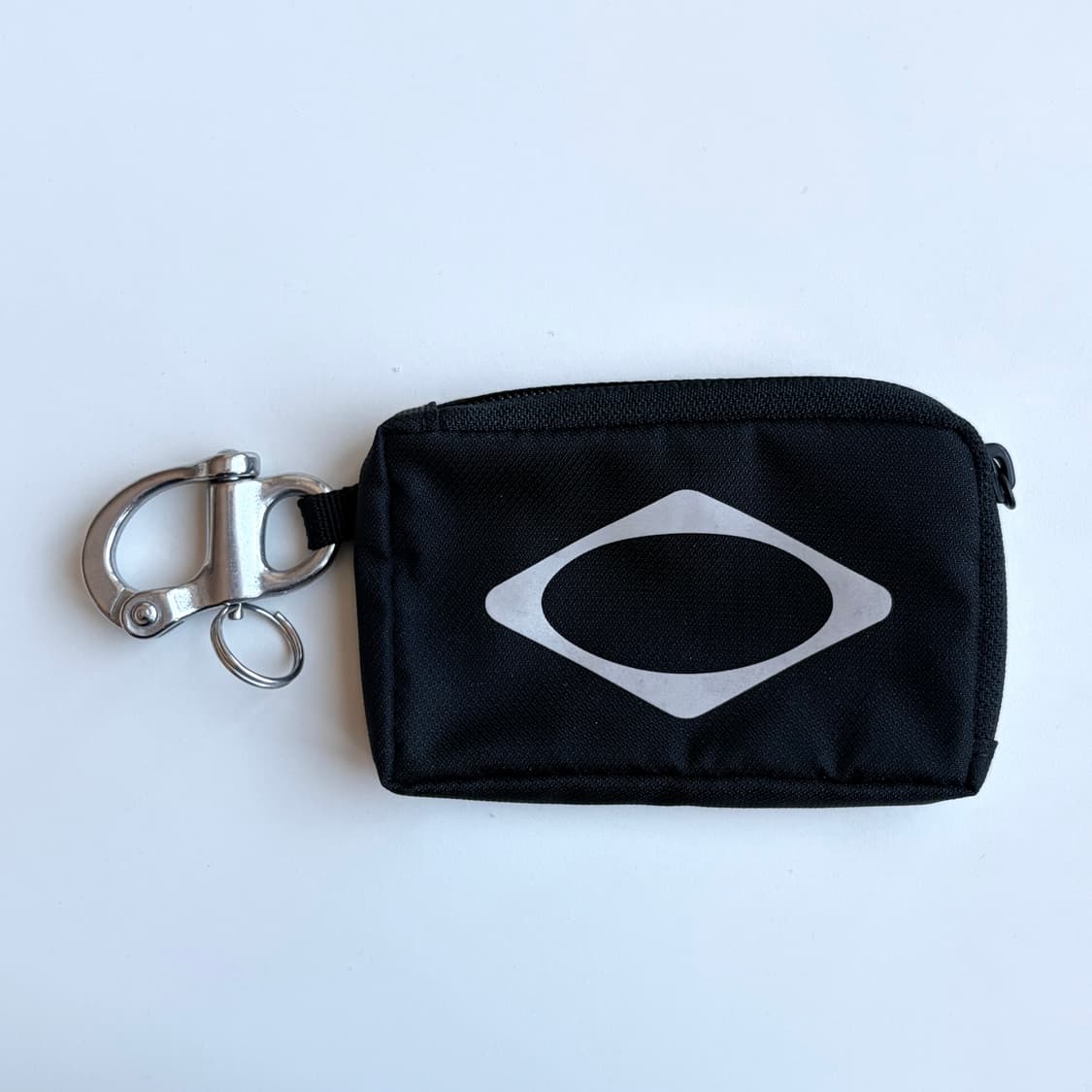 미스치프 롬버스 카라비너 파우치 블랙 상품이미지2
