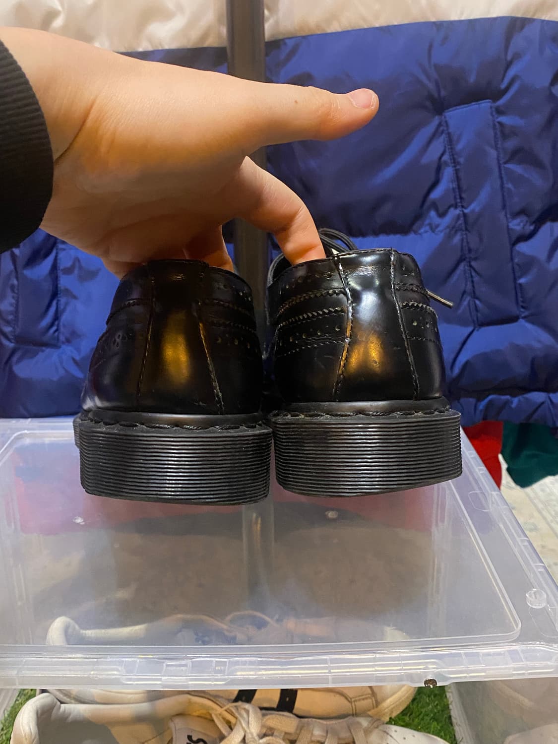 닥터마틴 3989 윙팁 블랙 상품이미지3