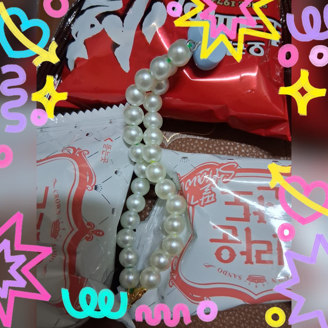 젬핌공방 예쁜 구슬팔찌 판매 상품이미지2