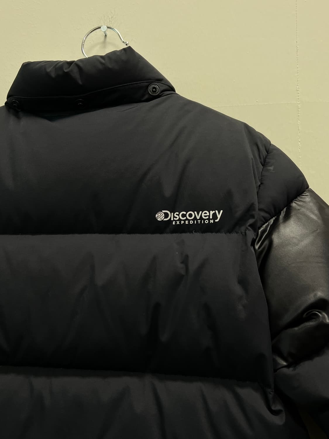 디스커버리 키즈 구스다운 롱 패딩 자켓 블랙 상품이미지8