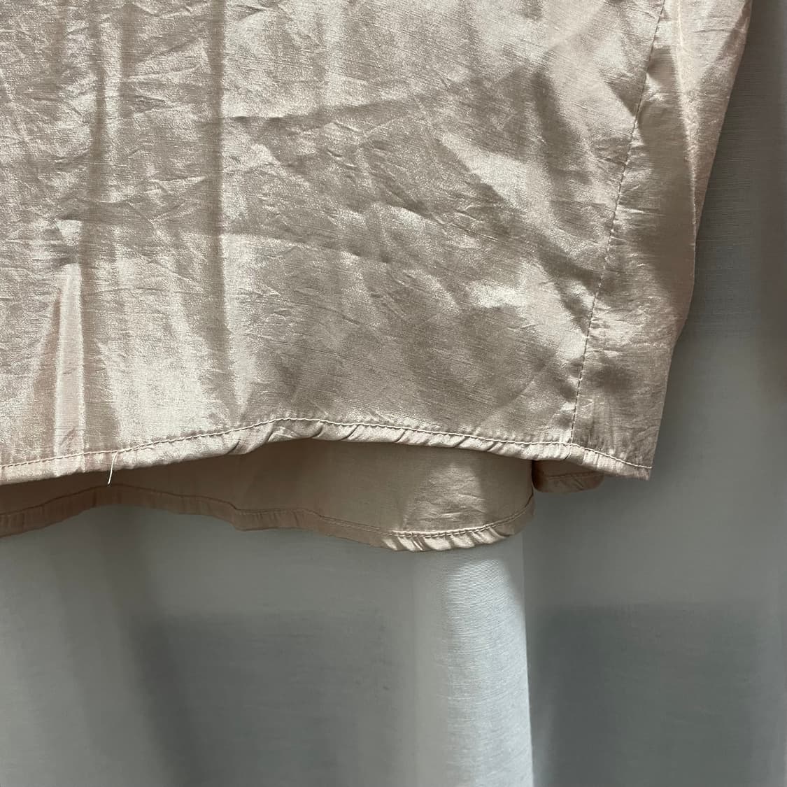 수아레/ 체스트 포켓 실켓 셔츠/ L 상품이미지5