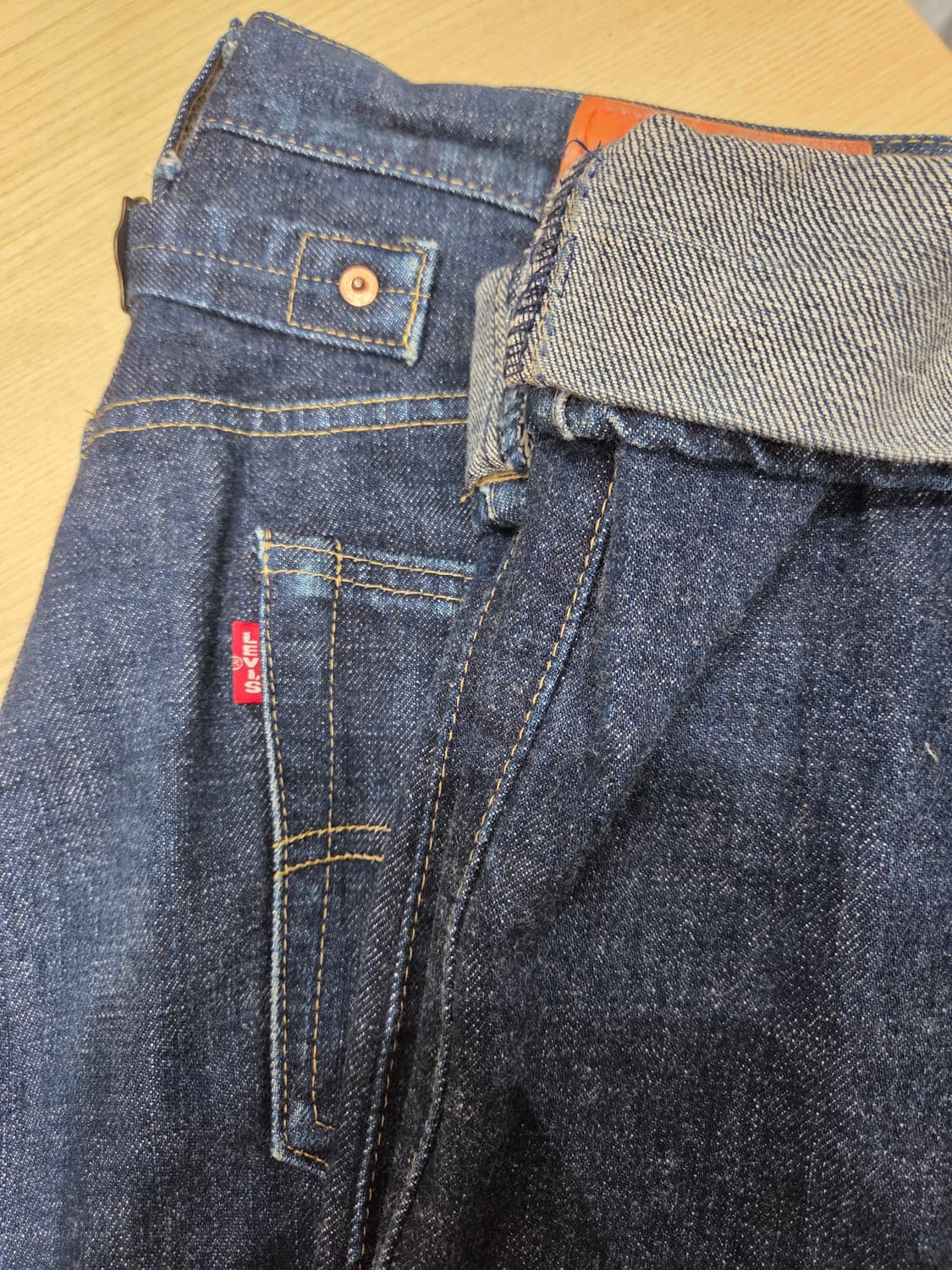 LVC 702XX 셀비지 데님 팬츠 상품이미지4