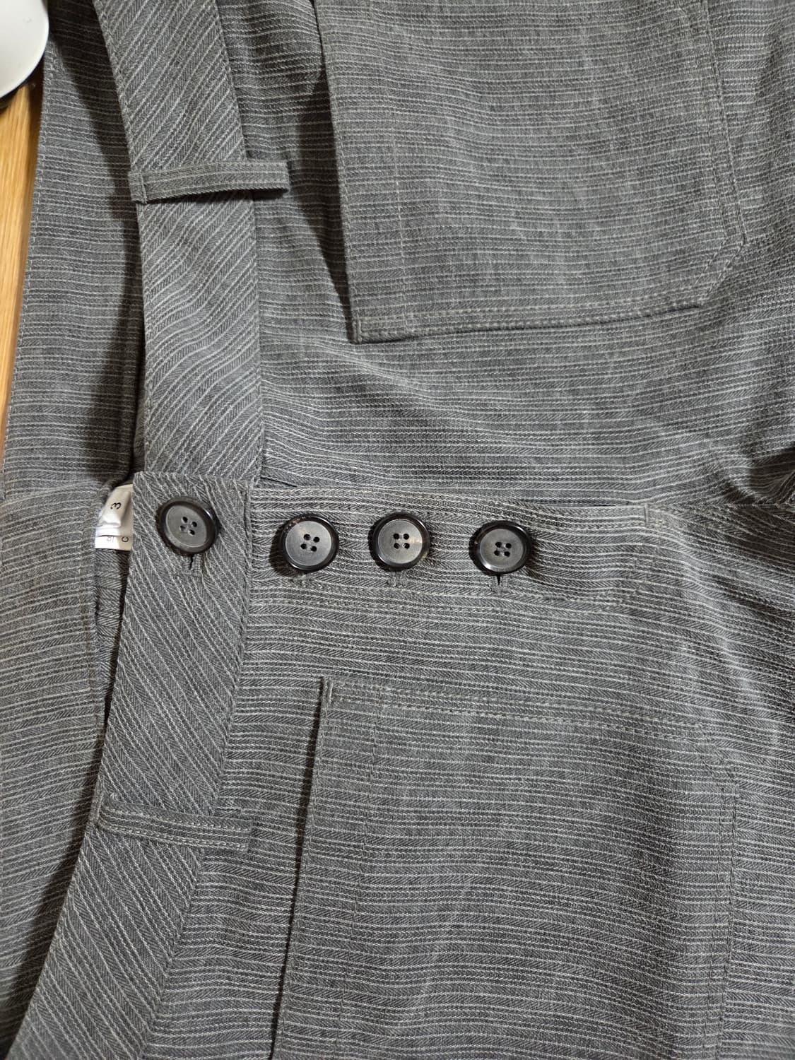 할로미늄 스트라이프 부츠컷 팬츠 상품이미지4