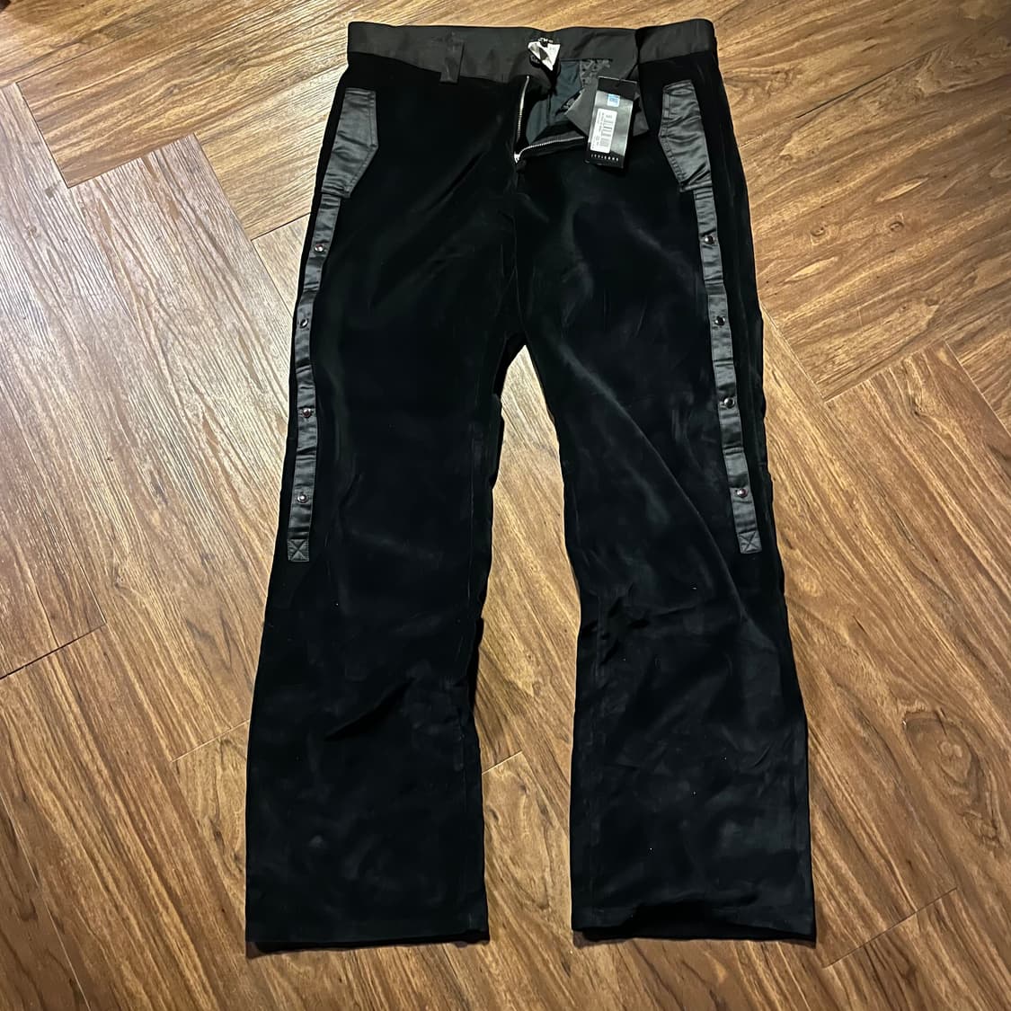 CNC Italian-Made Velvet Wide Pants 상품이미지2
