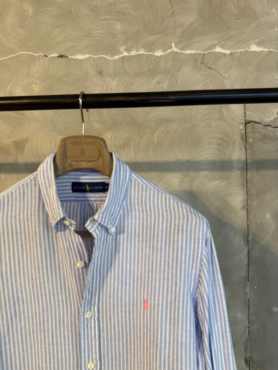 폴로 랄프로렌 리넨 버튼다운 셔츠 100 상품이미지4