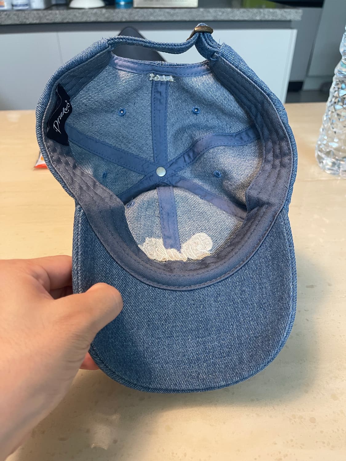 드레익스(Drakes) 라이트데님 체인스티치 볼캡/모자 상품이미지7