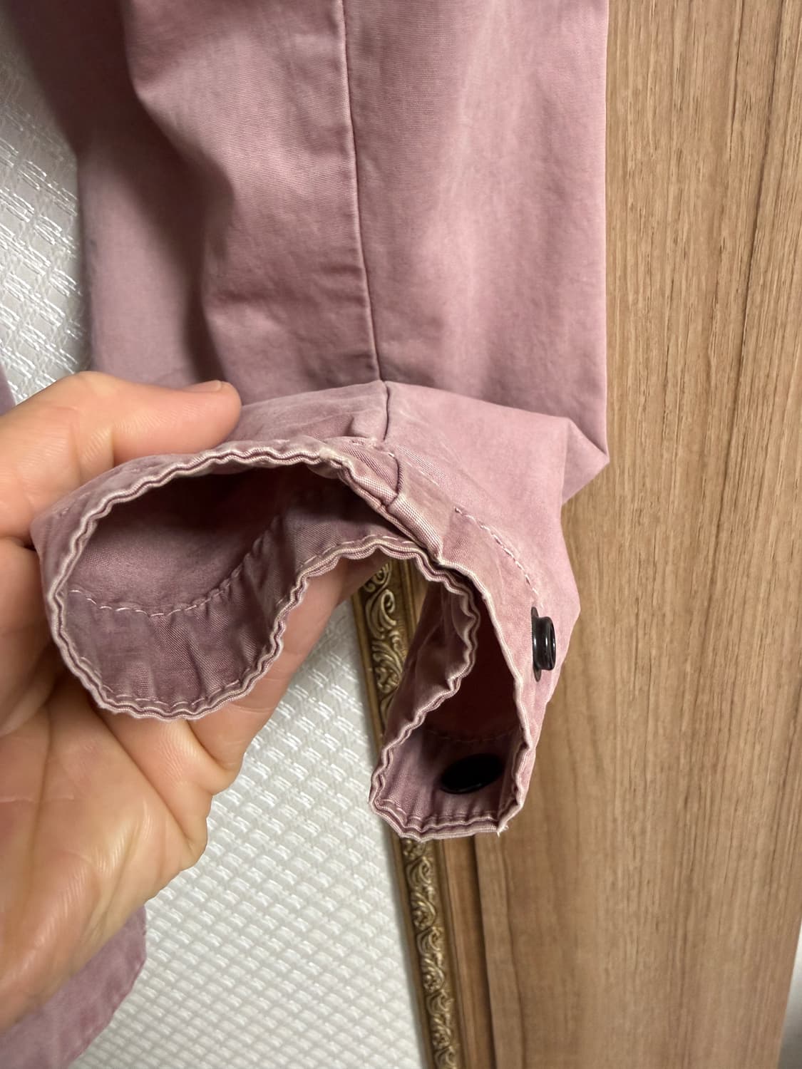 스톤아일랜드 올드이펙트 후디드 오버셔츠자켓 인디핑 상품이미지5