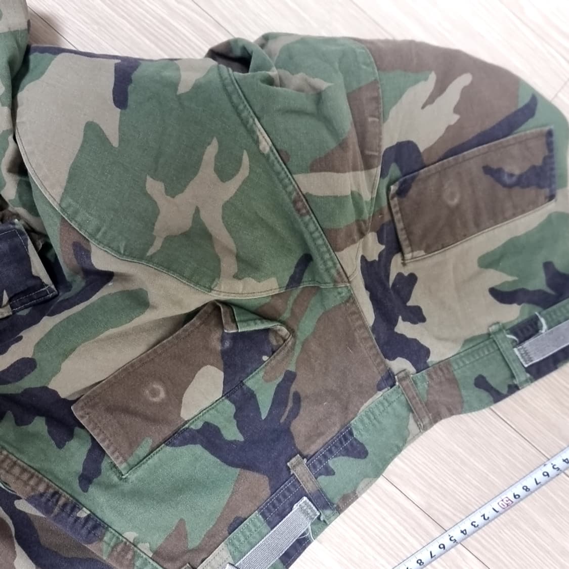 미군우드랜드 카고 밀리터리 카모 바지(27-31인치) 상품이미지3