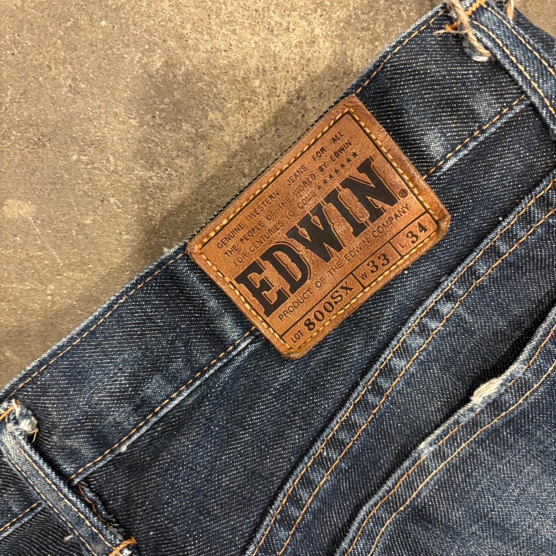 일본 에드윈 800sx 벨바텀 상품이미지9