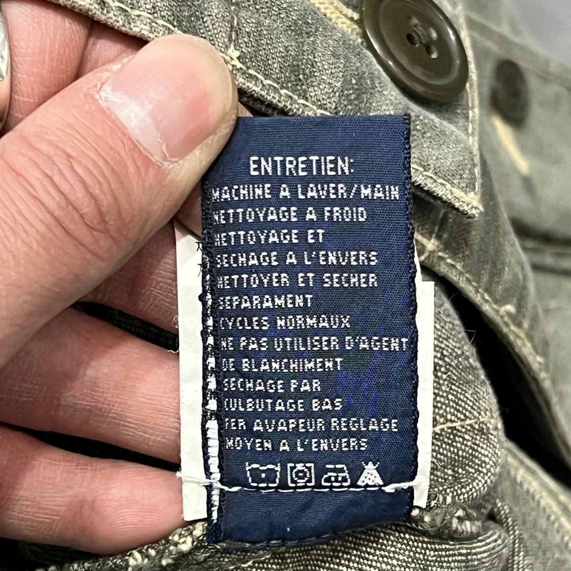  폴로랄프로렌 포켓 데님 미니 스커트 y15436 상품이미지9