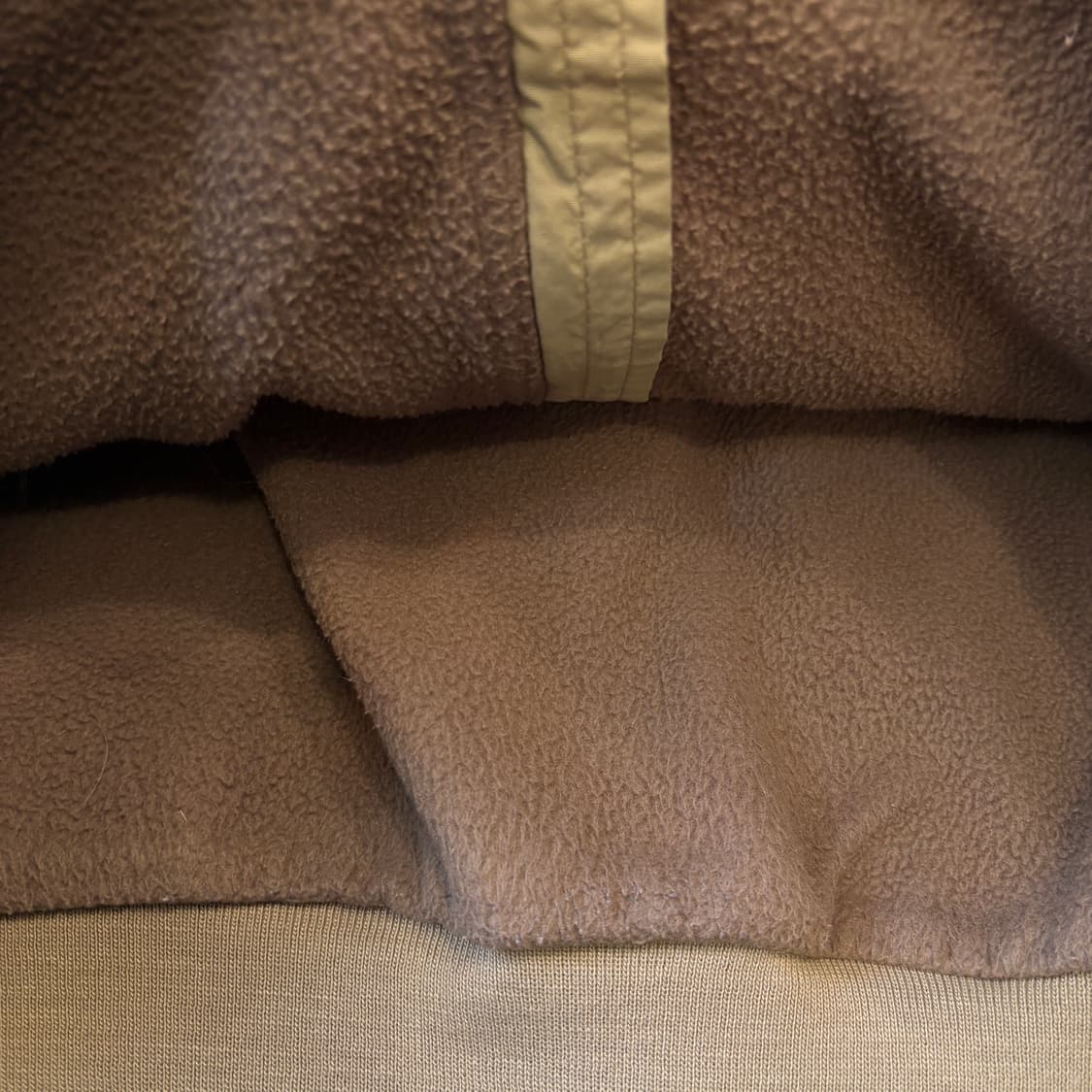 90년대 엘엘빈 쓰리 시즌 베이지 웜업 자켓 상품이미지6