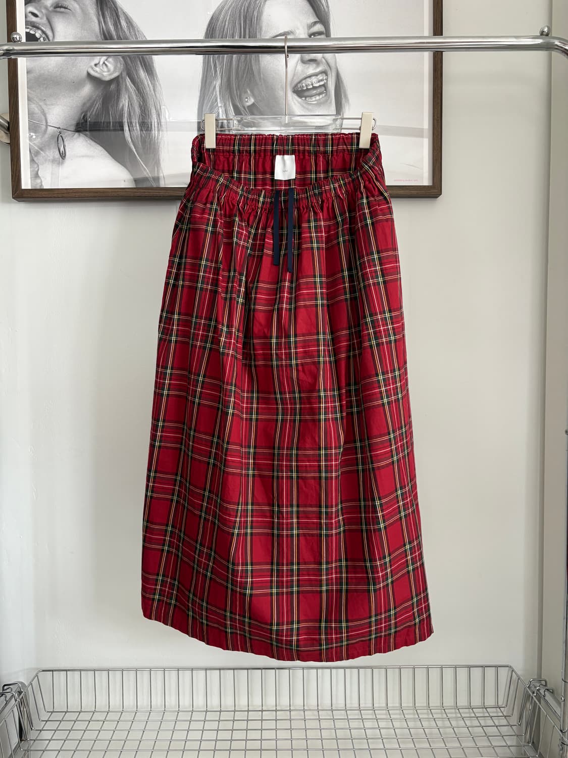 ichi. / tartan check skirt ( free size ) 상품이미지2