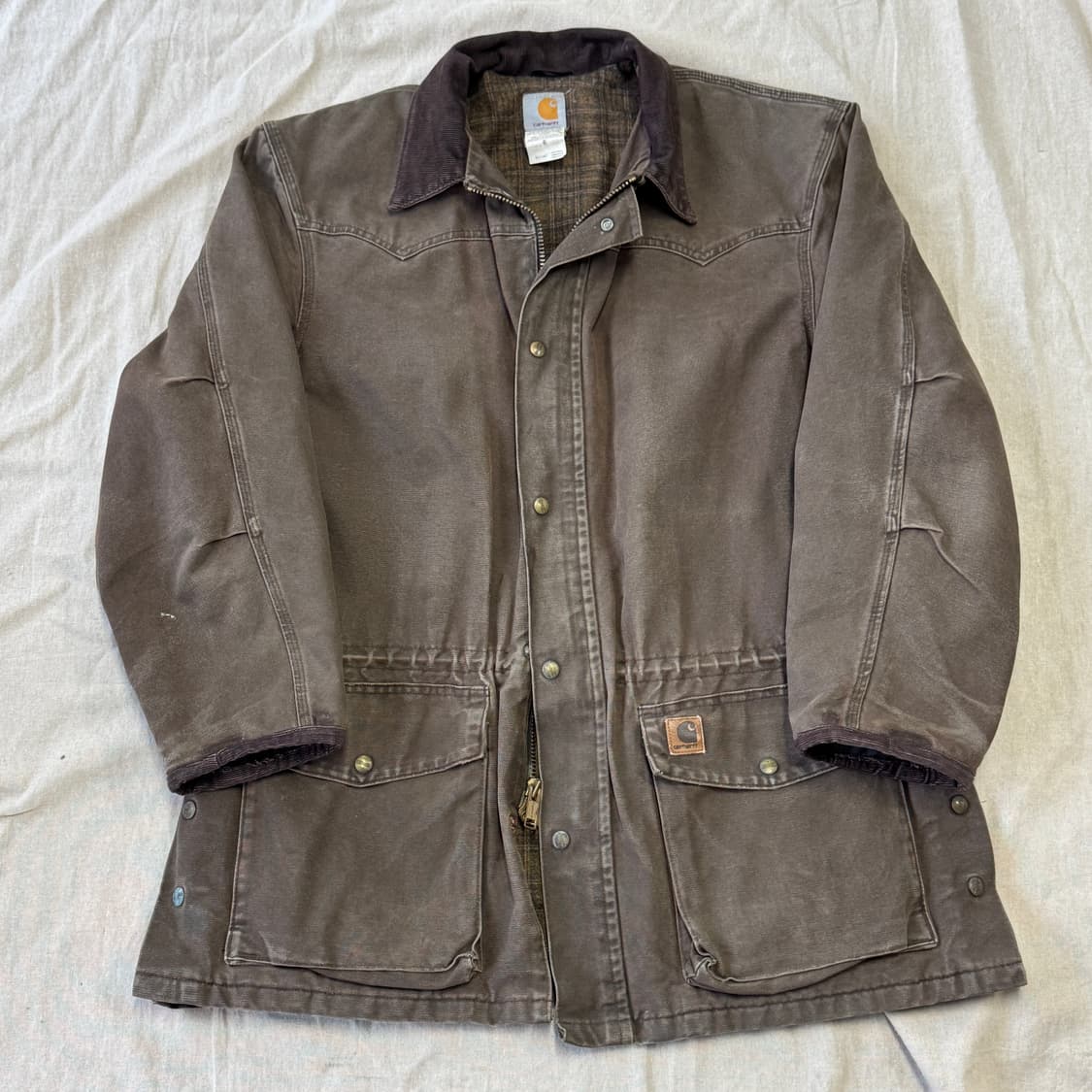 칼하트 90s 브라운 워크자켓 105~ 상품이미지1
