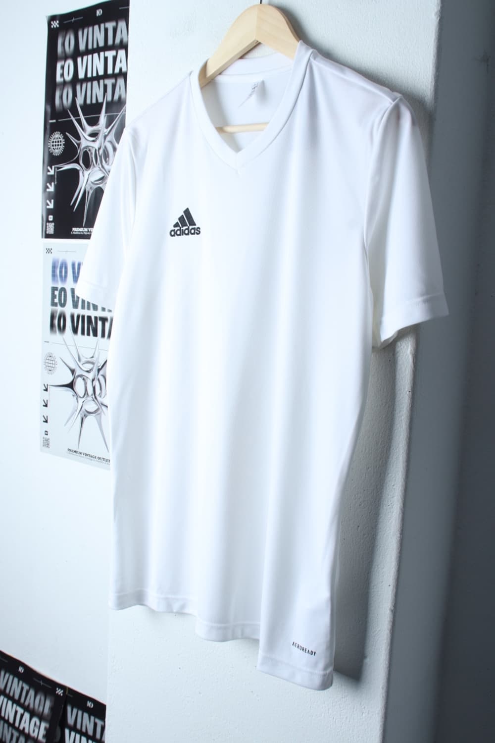 (XL) 아디다스 반팔 티셔츠 새상품 기능성 화이트-H31159 상품이미지1