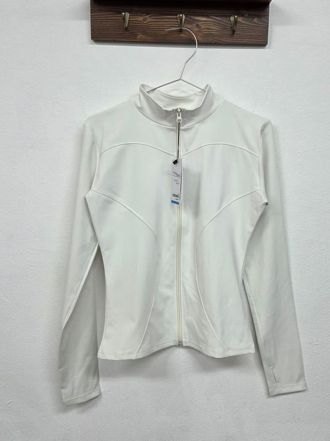 택채새상품 화이트 러닝 져지 자켓 상품이미지3