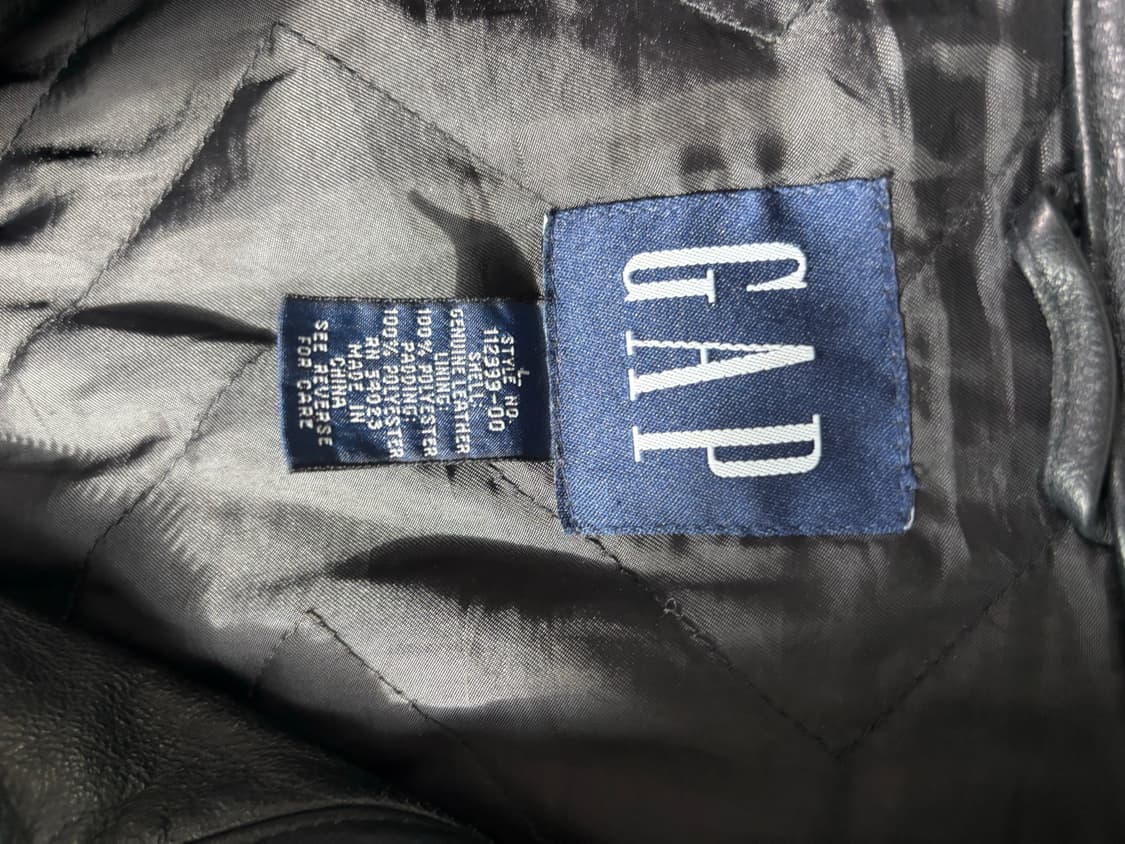 L)올드갭 GAP 레더자켓 상품이미지4