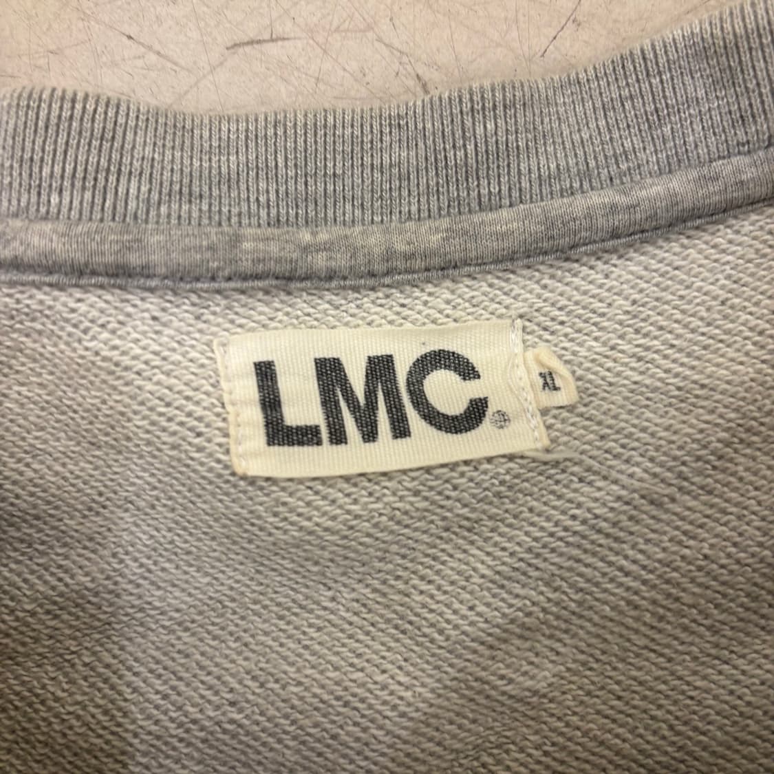 Lmc 라이풀 빅로고 그레이 맨투맨 상품이미지3