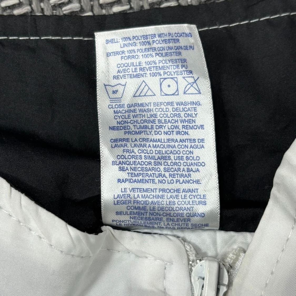 러셀 자수 배색 바람막이 V0480 상품이미지7