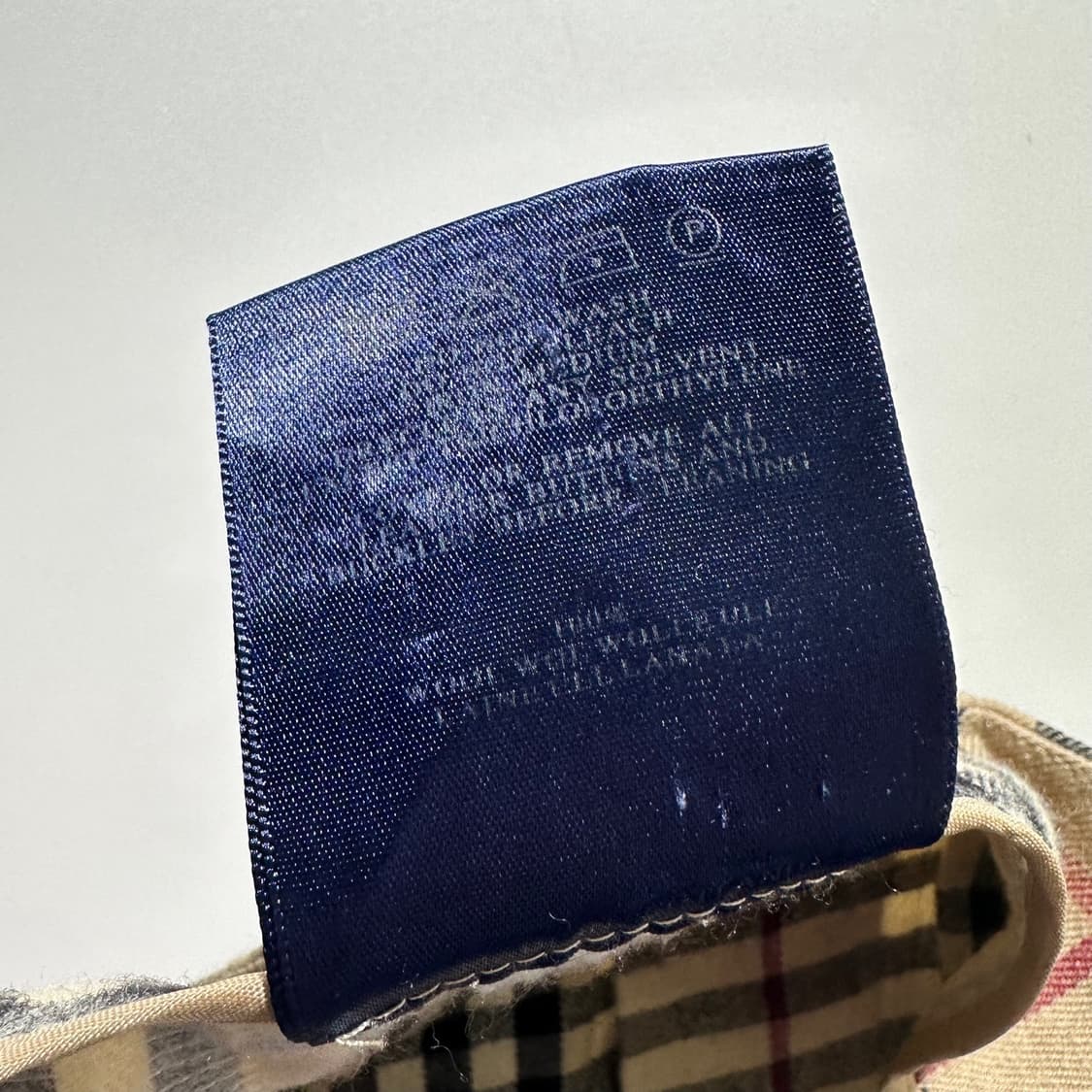 버버리 울 벨티드 노바체크 스커트 상품이미지6