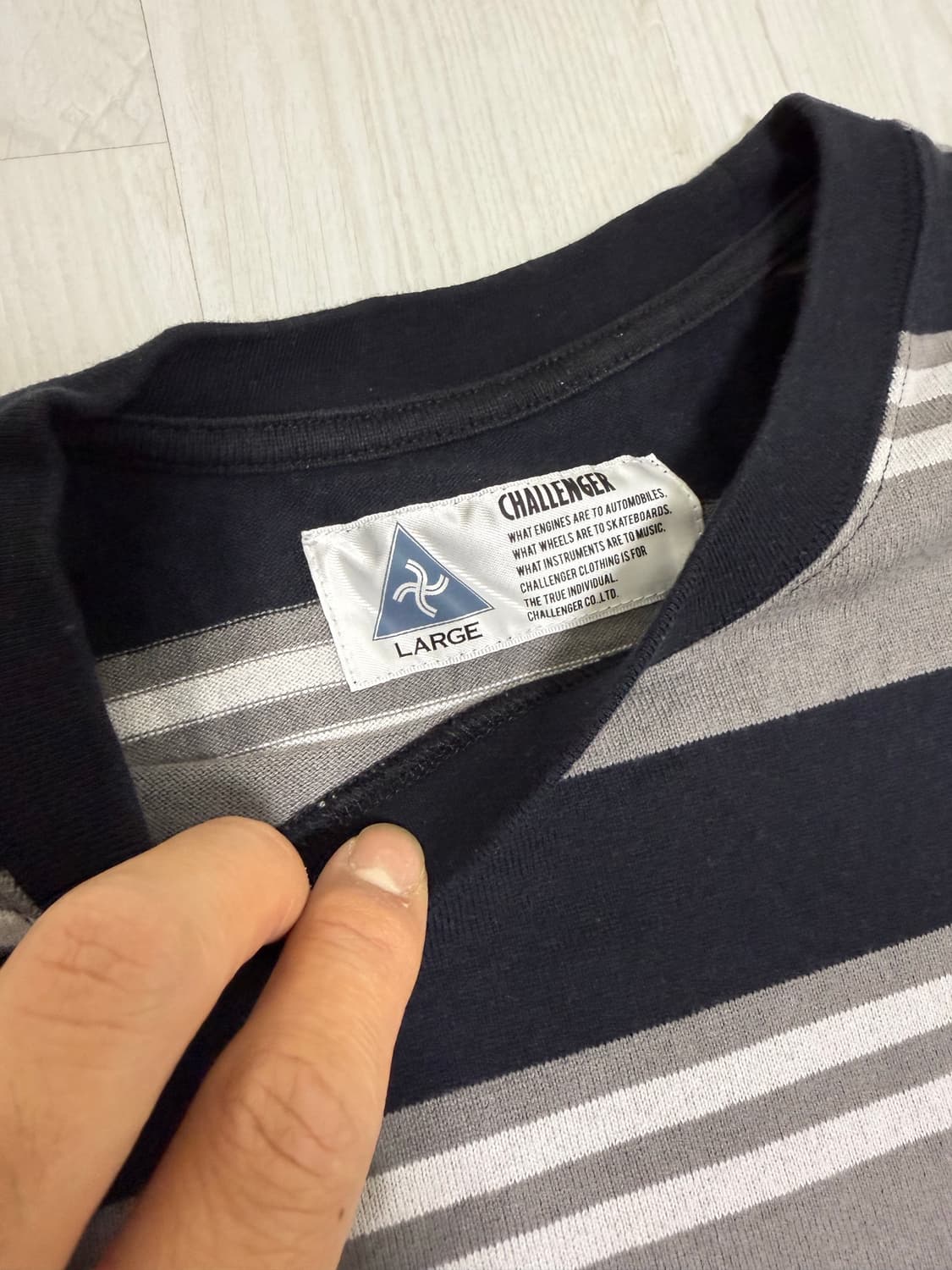 L/S BORDER TEE(CHALLENGER) 상품이미지2